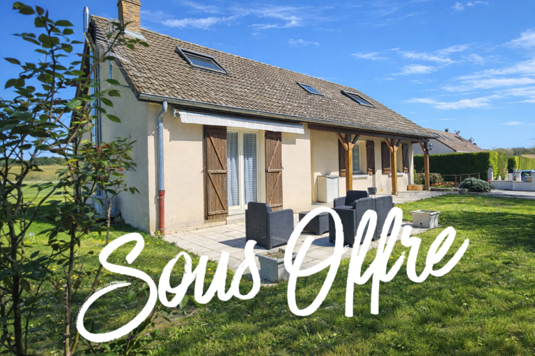 Maison T7 Plain pied – 118 m² – LE CHATELET SUR RETOURNE